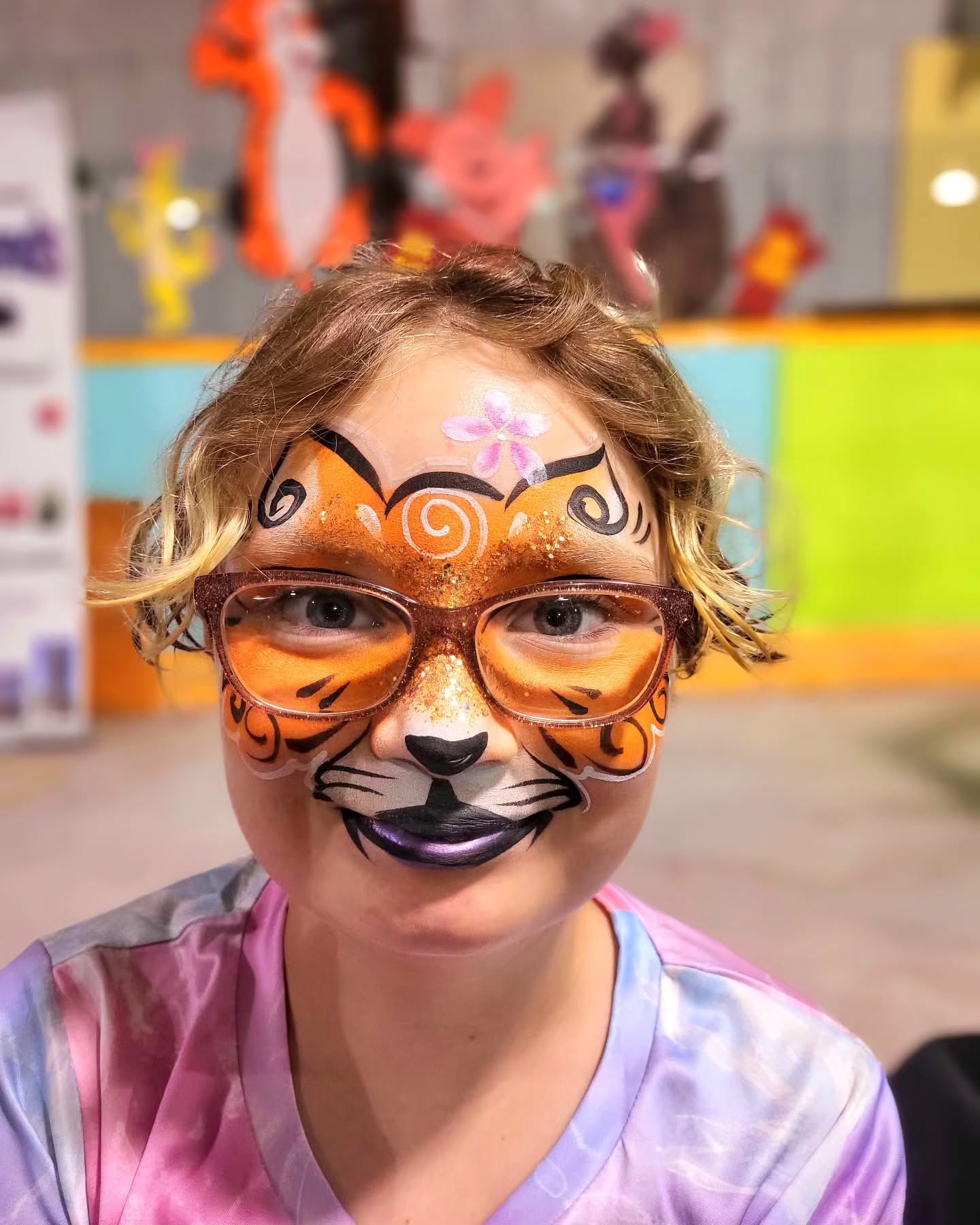 Cute Face painting by Dulce